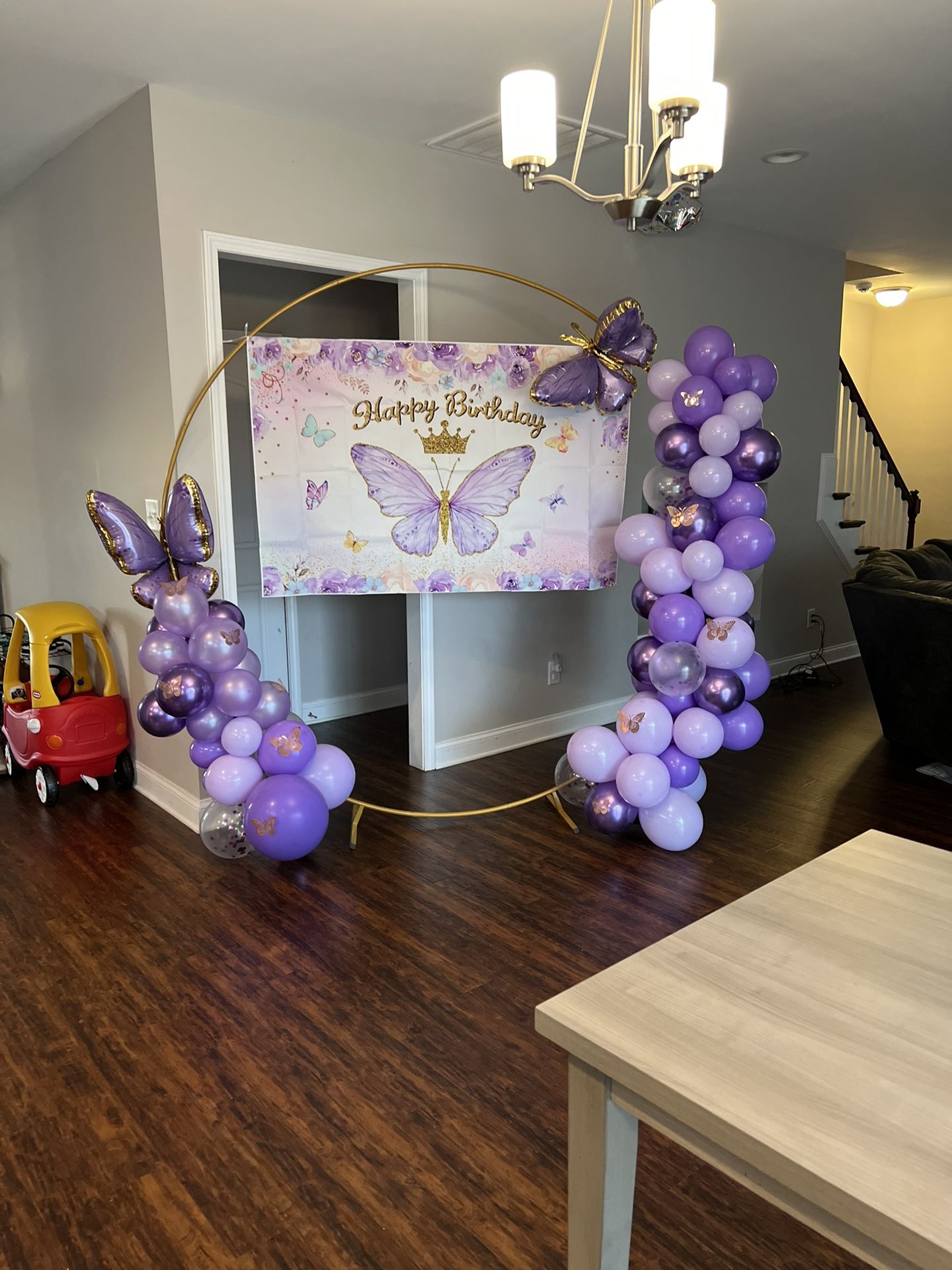 Ballon Arch setup