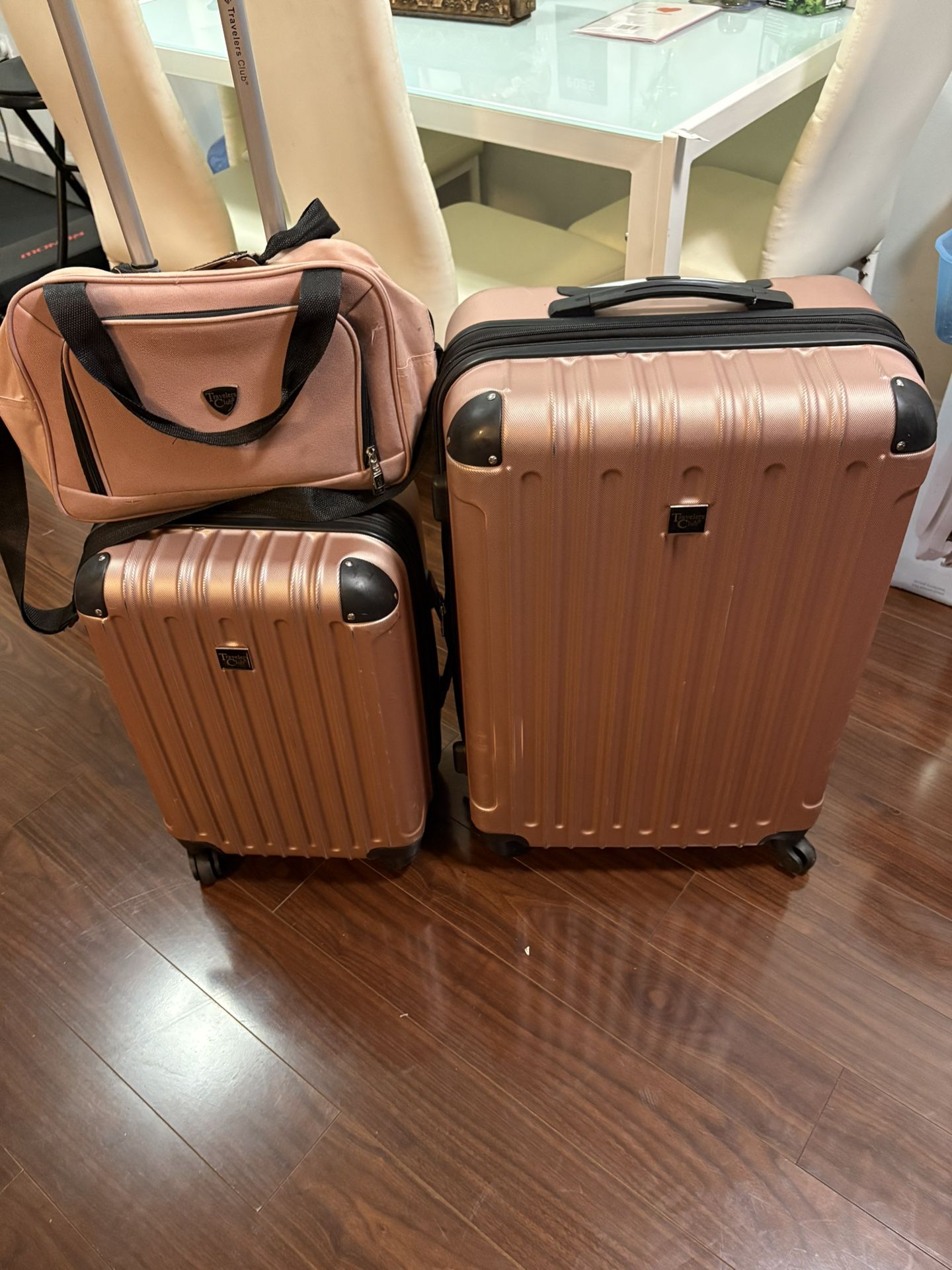 3 Piece Rolling Luggage Set
