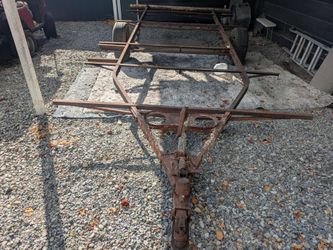 18-Ft travel trailer frame