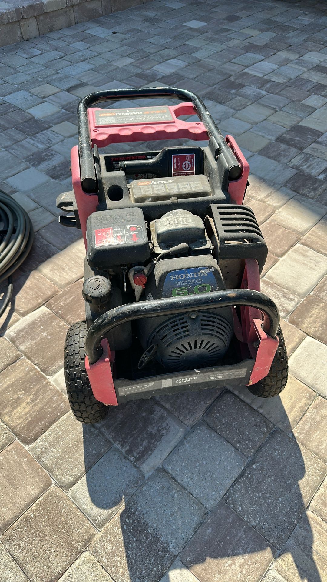 Honda GC190 6.0 Pressure Washer 