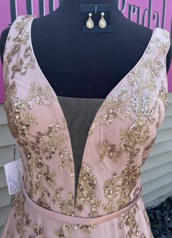 msk black and gold dress Baltic Born Womens Muse Sequin Maxi Dress | Black + Gold main image 0