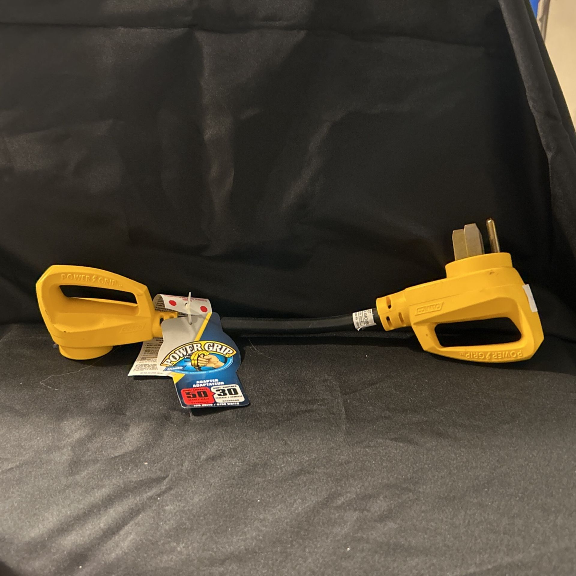 RV Power Grip Adapter 30 to 50 Amp