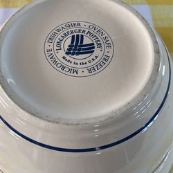 Longaberger Vintage Patriotic Bowl