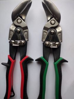Blue point by snap-on aviation snips left and right offsets