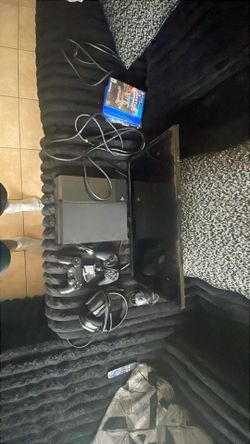 PS4 WITH Tv plus couple games and headset and accessories
