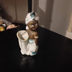 Vintage MCM Small Blackamoor Arap Prince Planter/Vase