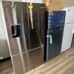 Refrigerators On Sale. !!..scratch And Dent New!! Big Savings 