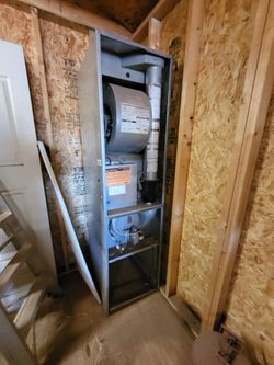 Propane down draft furnace