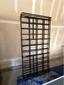 Black Metal King Size Bedframe