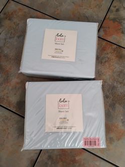 Lala loom sheet set full size brand new both for 15 doll or 1 for 10 doll