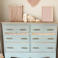 Wood dresser for nursery/girls bedroom