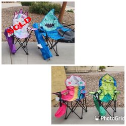 Various Youth Characters Folding Chairs w/Bag-Sold individually 
