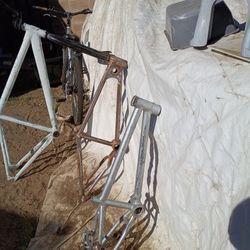 All aluminum mid 90's haro ,mongoose and a thrown da goone