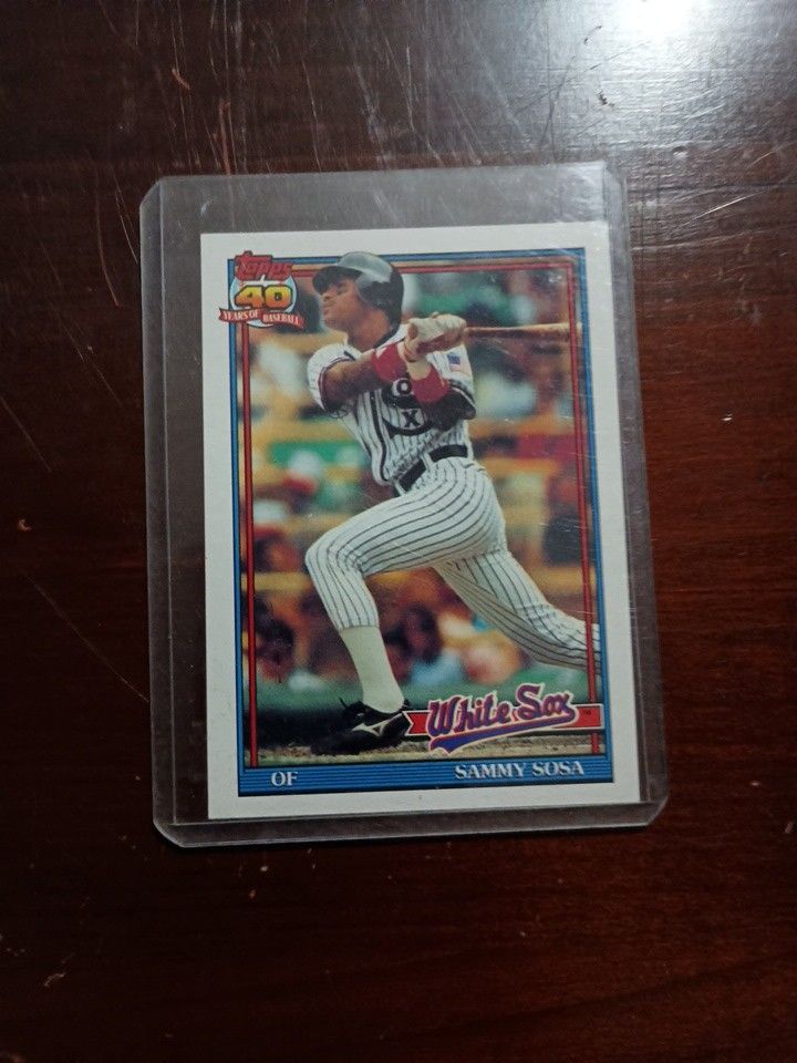 1991 Topps - #414 Sammy sosa