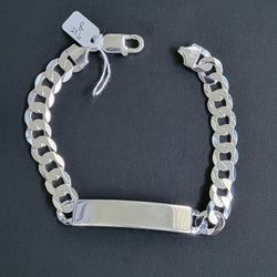 925 Sterling Silver Bracelet 8 Inch