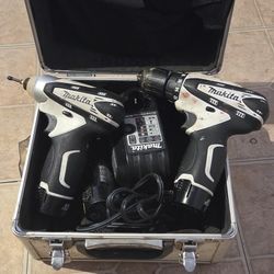 Makita 12V Mini Impact & Adjustable Drill Set