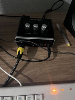 Behringer interface