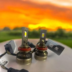 LED headlight conversion bulbs bright white 3000k 6000k 8000k