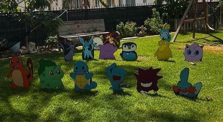 Pokemon cutouts