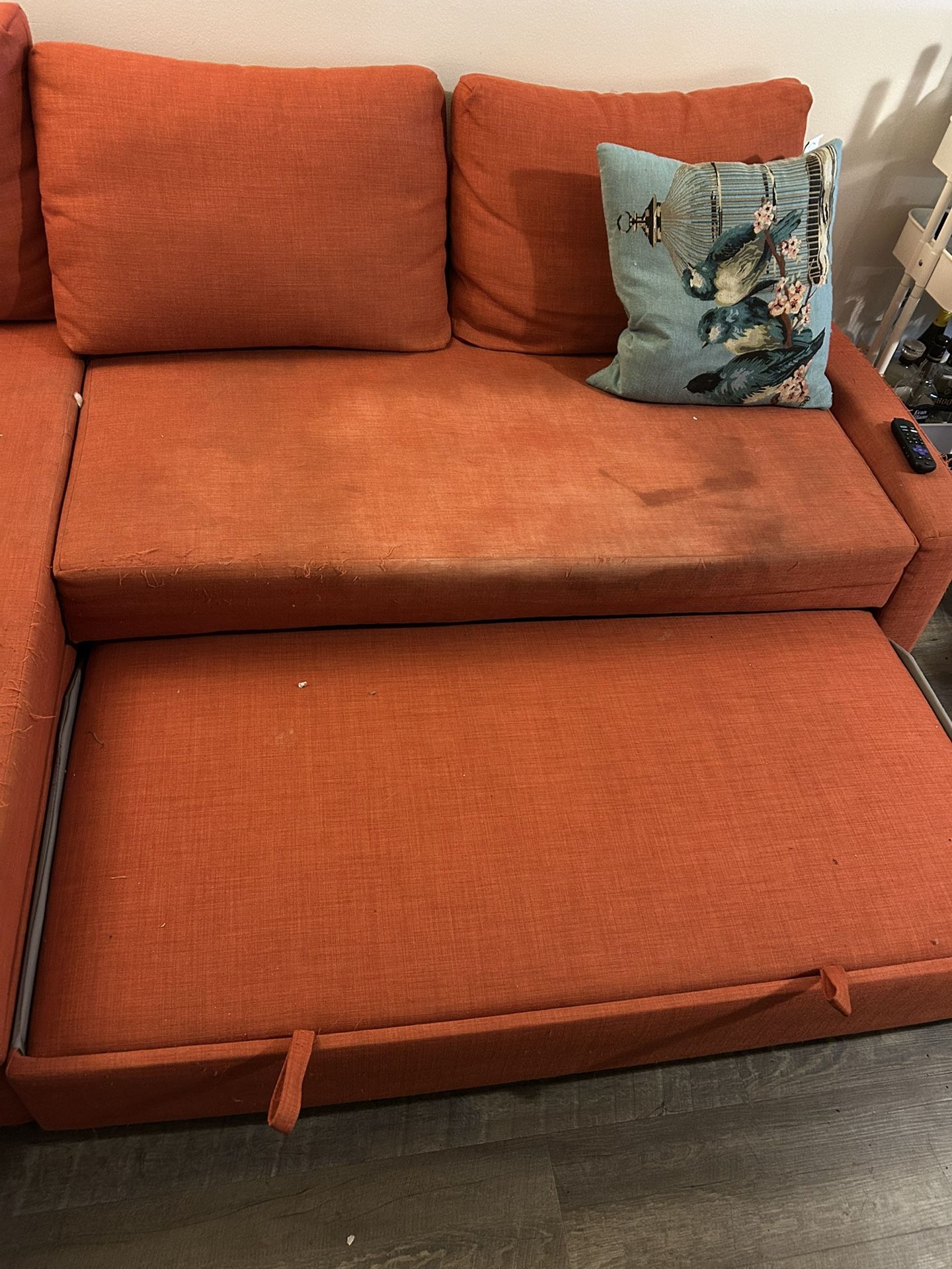 Red Sleeper Couch