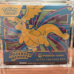Ascended Hero Pokemon Center Etb With Case 