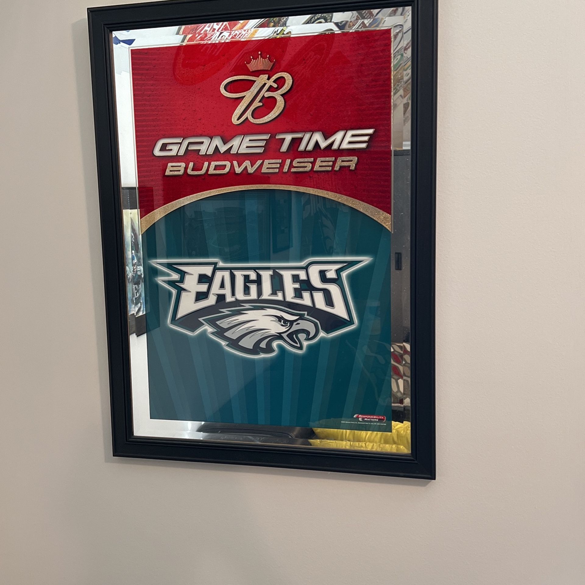 Bud/Eagles Mirror