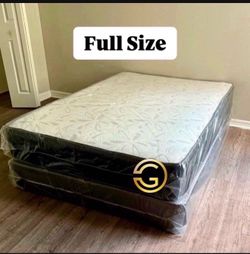 Full Size Mattress Set – Medium Comfort – Available Today 🚚