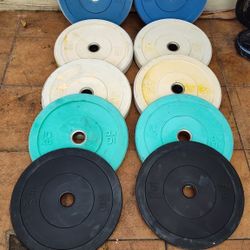 Bumper Plates (285 Lbs!)