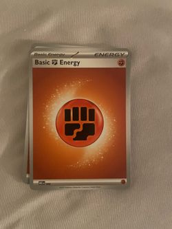 Mega Evolutions Basic Fighting Energy Pokemon