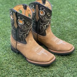 Brown Vaquero, Cow Boots