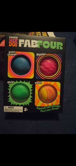 New NeeDoh Fab Four