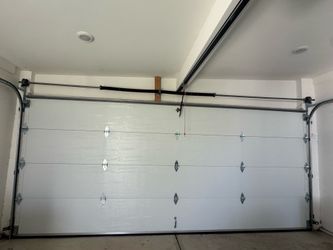 Barely used garage door
