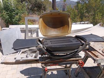 Weber propane barbecue