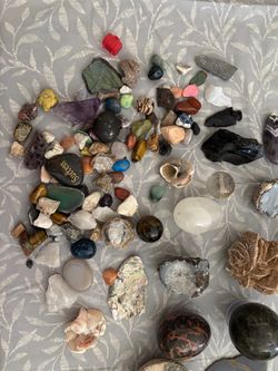 Large Mixed Crystal and Gemstone Collection