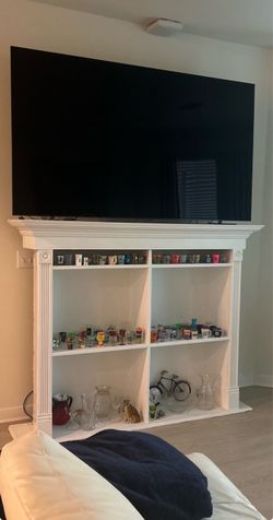 TV Stand Free White Custom Made