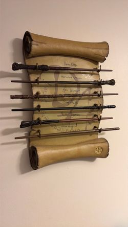Harry Potter wand display