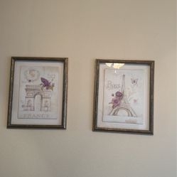Paris/France Theme Picture Frames 