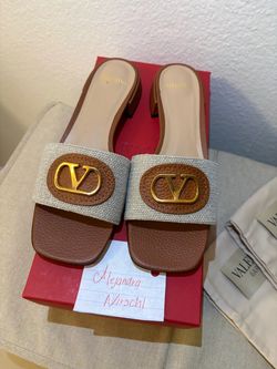 VLOGO SIGNATURE SLIDES VALENTINO