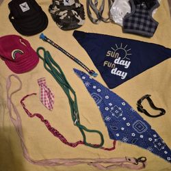 DOG ACCESSORIES leash,hats,collars, Bandanas
