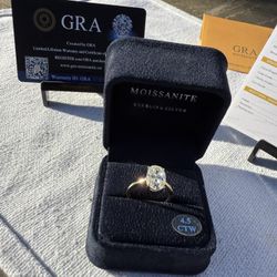 4.5 CTW VVS1 Lab-Grown Diamond Oval Cut Ring – 925 Sterling Silver – Certificate Included