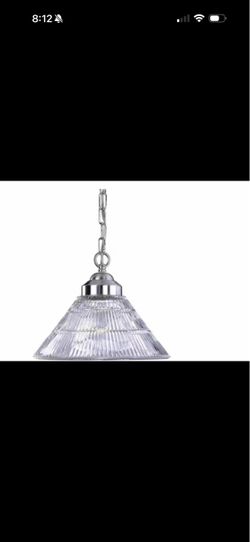 Volume Lighting (V1806-33) 1-Light Brushed Nickel Interior Pendant