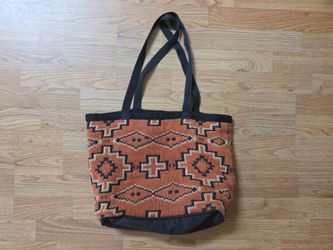 Woven Print Purse