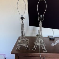 Pair of Eiffel Tower Lamps 