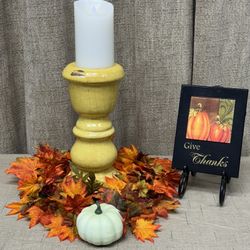 Large Ceramic Candle Holder 