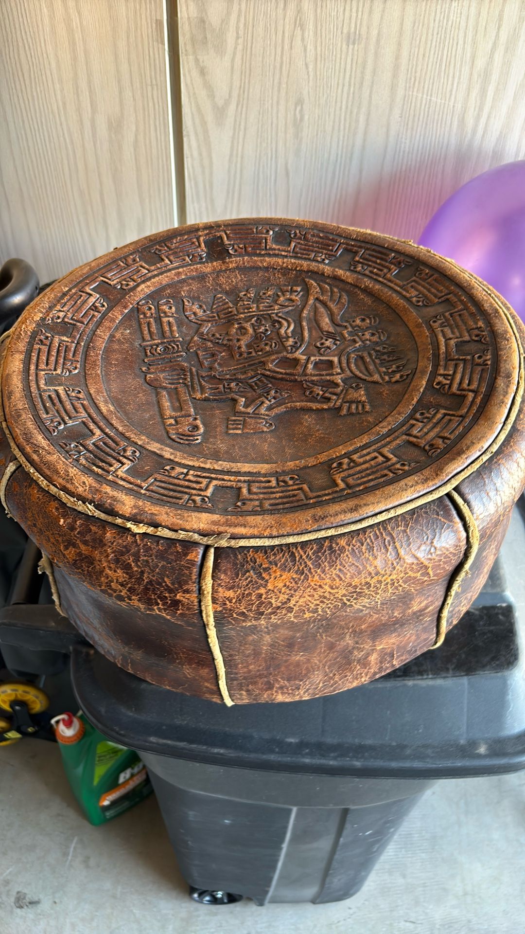Antique Aztec luggage