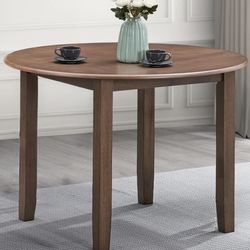 Brown Wood  Kitchen Dining Table Furniture