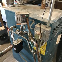 Burnham Gas steam boiler , Gas Fired Hot Water Boiler - 105,000 BTU -  Chimney Vent for Sale in Nahant, MA - OfferUp