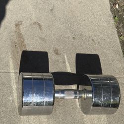 Dumbbell   Single. 45 lbs.    $40