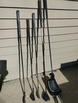Complete Golf Club Set Bundle. Driver, Irons, Wedges And Putter Ready to Play