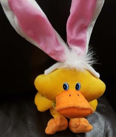 Dan Dee’s Stuffed Animal Easter Singing Duck Bunny